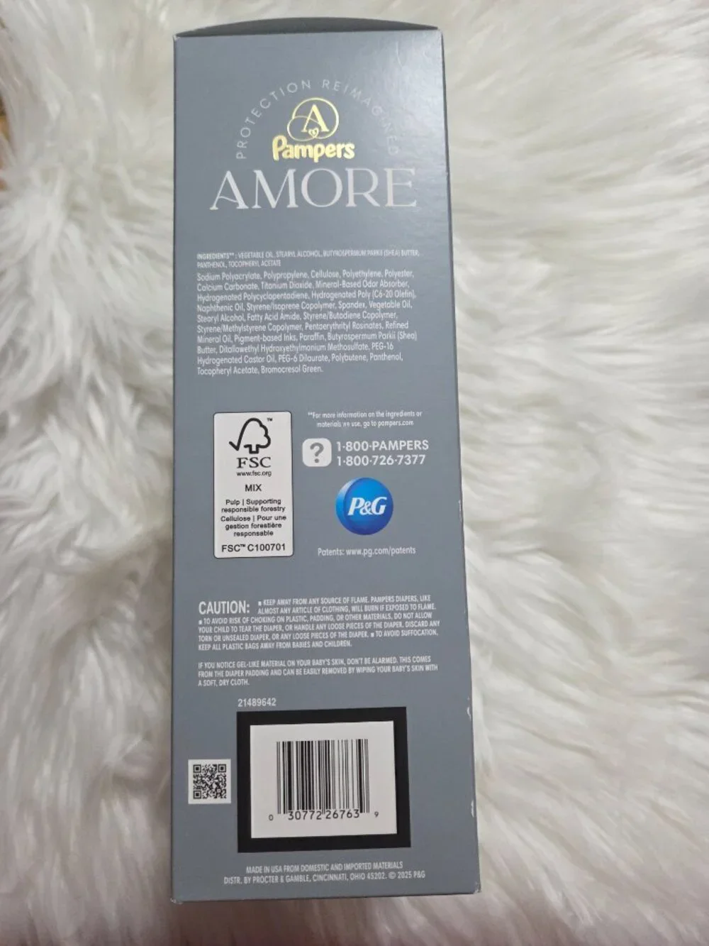 Pampers Amore Sample Diaper Pack